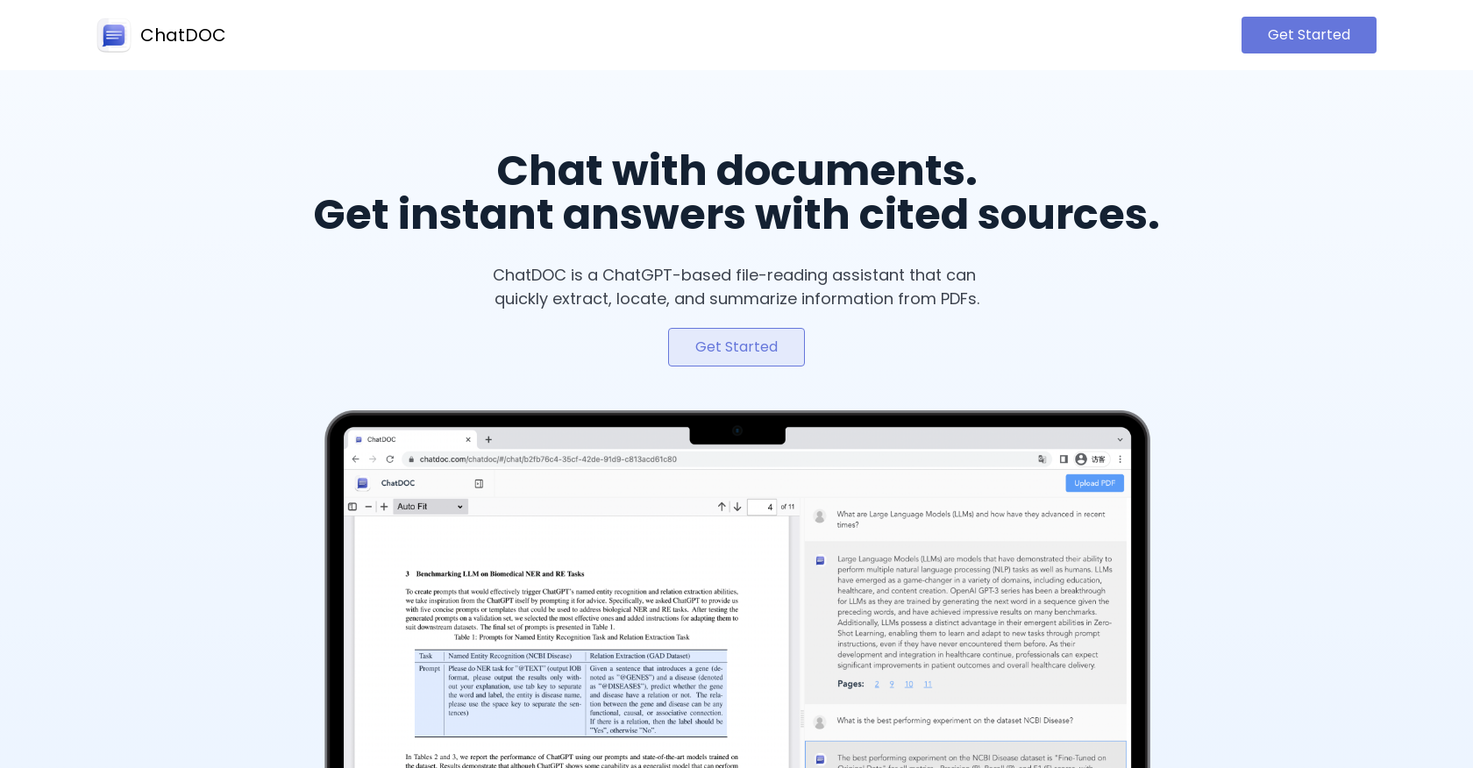 ChatDOC preview