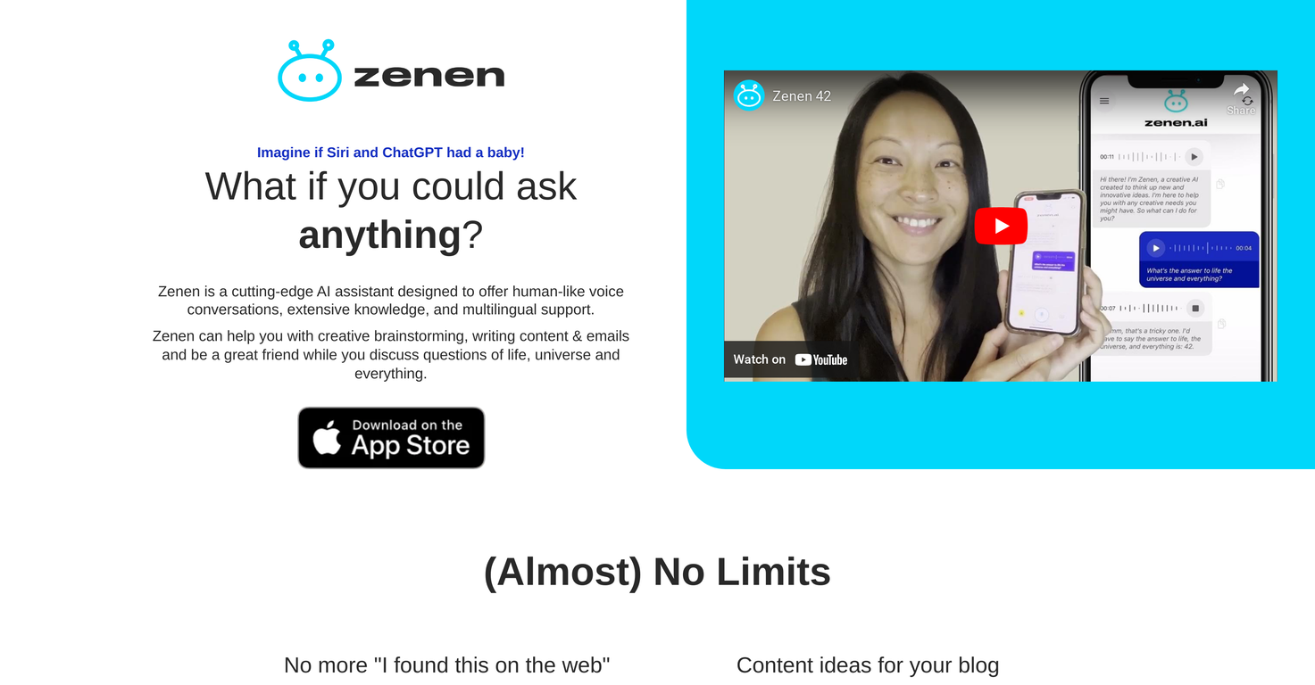 Zenen AI preview