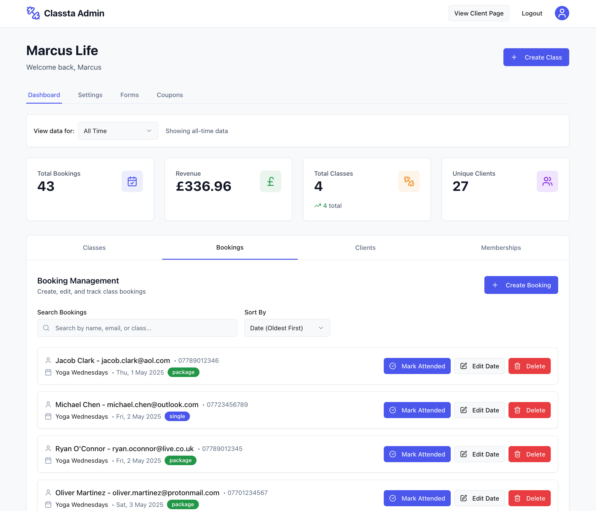 Classta preview