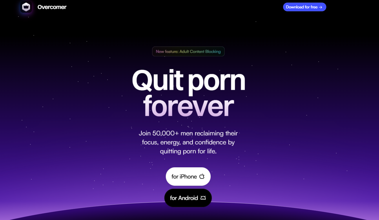 Overcomer-App preview