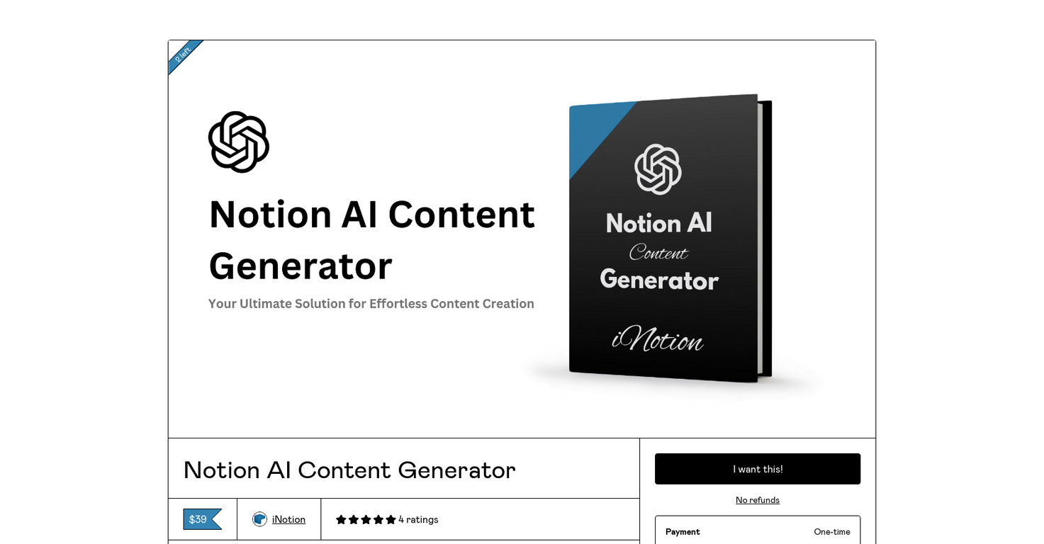 iNotion preview