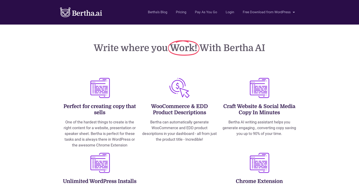 Bertha.ai preview