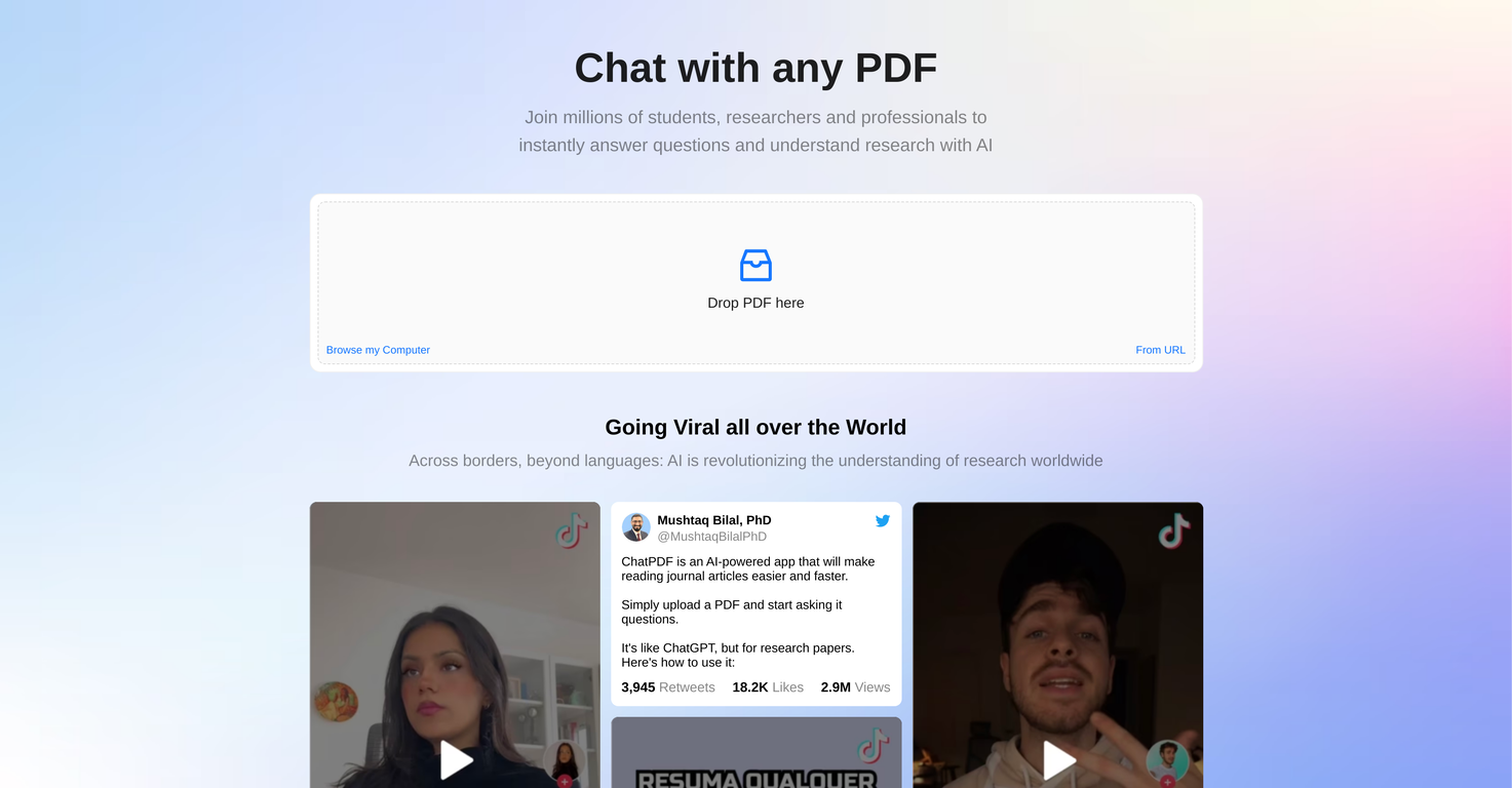 ChatPDF preview