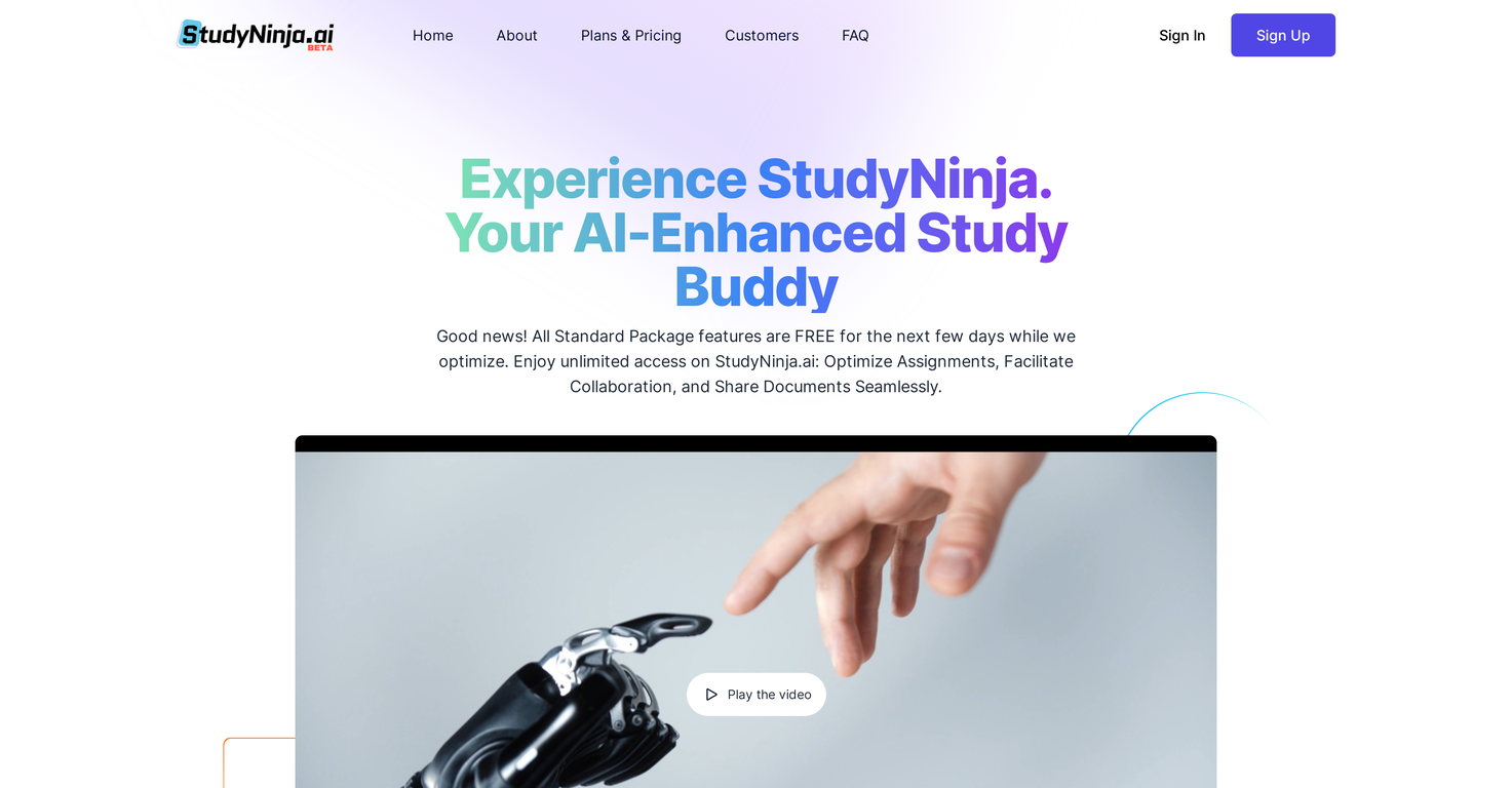 StudyNinja preview
