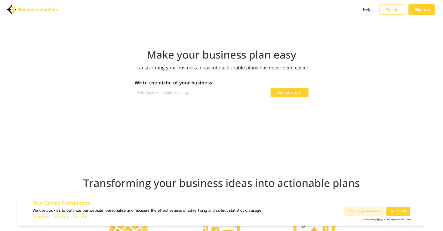 Business Machine preview