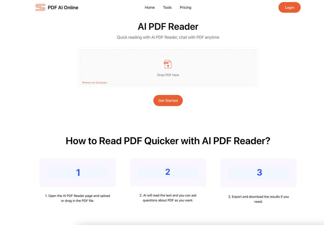 AI PDF Reader preview